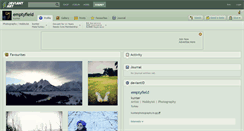 Desktop Screenshot of emptyfield.deviantart.com