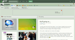 Desktop Screenshot of christafan.deviantart.com