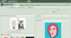 Desktop Screenshot of crazyblackwearer.deviantart.com