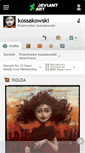 Mobile Screenshot of kossakowski.deviantart.com