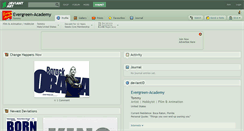 Desktop Screenshot of evergreen-academy.deviantart.com