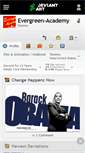 Mobile Screenshot of evergreen-academy.deviantart.com