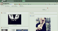 Desktop Screenshot of benignbeauty.deviantart.com
