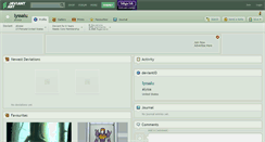 Desktop Screenshot of lyssalu.deviantart.com