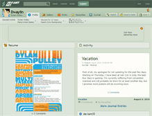 Tablet Screenshot of dwaylin.deviantart.com