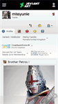 Mobile Screenshot of missyunie.deviantart.com