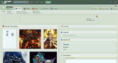 Desktop Screenshot of drener.deviantart.com