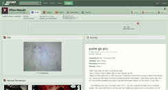 Desktop Screenshot of hitsu-mayuki.deviantart.com