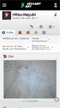 Mobile Screenshot of hitsu-mayuki.deviantart.com
