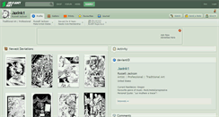 Desktop Screenshot of jaxink1.deviantart.com