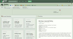 Desktop Screenshot of kindren.deviantart.com