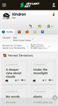 Mobile Screenshot of kindren.deviantart.com