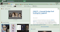 Desktop Screenshot of dianahold.deviantart.com