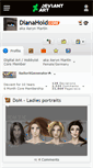 Mobile Screenshot of dianahold.deviantart.com