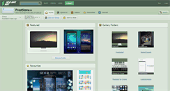 Desktop Screenshot of froststone.deviantart.com