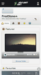 Mobile Screenshot of froststone.deviantart.com