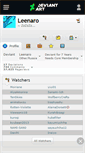 Mobile Screenshot of leenaro.deviantart.com