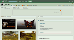 Desktop Screenshot of chiro-taq.deviantart.com