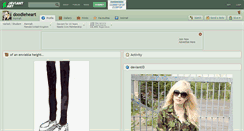 Desktop Screenshot of doodleheart.deviantart.com