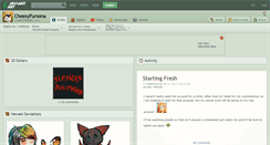 Desktop Screenshot of cheesyfursona.deviantart.com