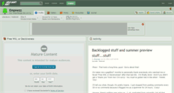 Desktop Screenshot of empnezz.deviantart.com