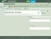 Tablet Screenshot of amphitritethenereid.deviantart.com