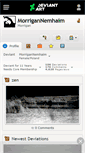 Mobile Screenshot of morrigannemhaim.deviantart.com