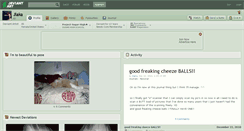 Desktop Screenshot of jiaka.deviantart.com