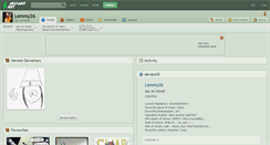 Desktop Screenshot of lemmy26.deviantart.com