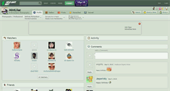 Desktop Screenshot of mintlilac.deviantart.com