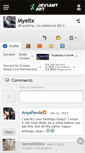Mobile Screenshot of myelix.deviantart.com