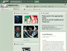 Tablet Screenshot of digitalart-all.deviantart.com