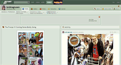 Desktop Screenshot of lordmagnusen.deviantart.com