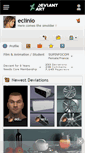 Mobile Screenshot of eclinio.deviantart.com