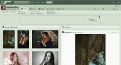 Desktop Screenshot of natalialefay.deviantart.com