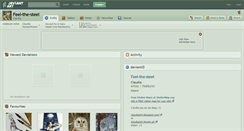 Desktop Screenshot of feel-the-steel.deviantart.com