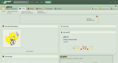 Desktop Screenshot of gilbird.deviantart.com