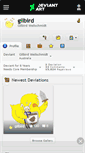 Mobile Screenshot of gilbird.deviantart.com