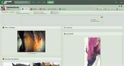 Desktop Screenshot of barbarolover.deviantart.com