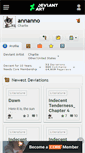 Mobile Screenshot of annanno.deviantart.com