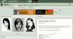 Desktop Screenshot of nightfox.deviantart.com