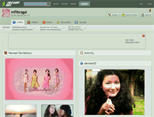 Tablet Screenshot of mflibragal.deviantart.com