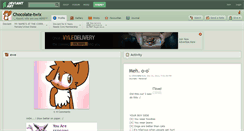 Desktop Screenshot of chocolate-twix.deviantart.com