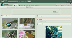 Desktop Screenshot of choostar.deviantart.com