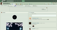 Desktop Screenshot of mayuthedemon.deviantart.com