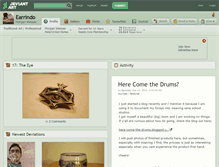 Tablet Screenshot of earrindo.deviantart.com