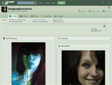 Tablet Screenshot of bangbanghunnybuns.deviantart.com