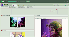 Desktop Screenshot of iamymai.deviantart.com