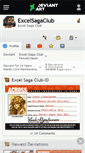 Mobile Screenshot of excelsagaclub.deviantart.com