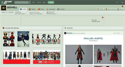 Desktop Screenshot of geekinell.deviantart.com